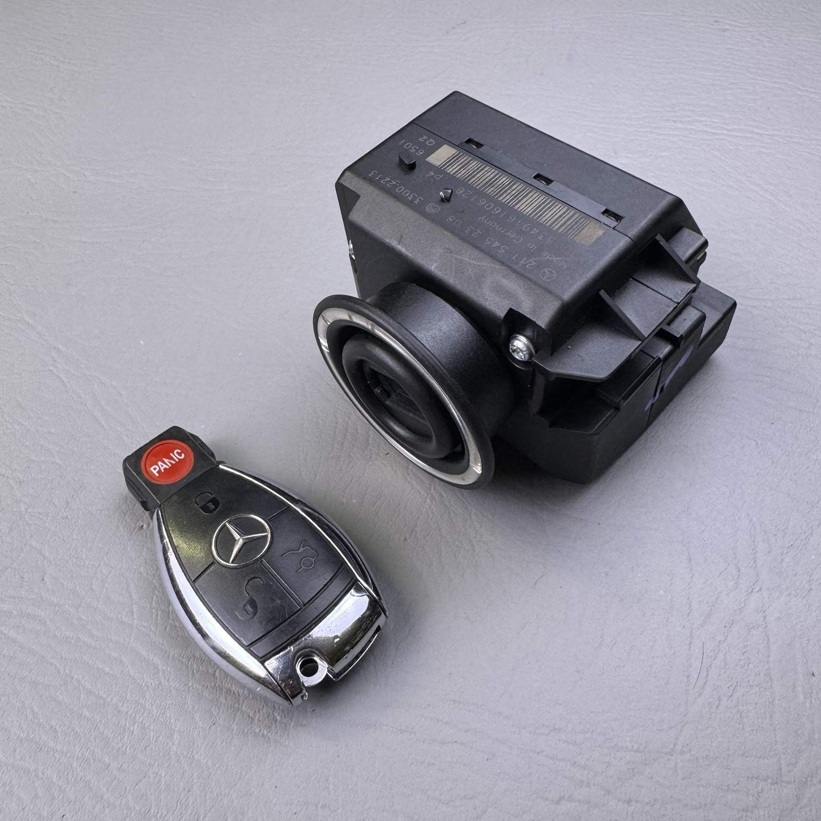 03-11 Mercedes W211 E350 E55 AMG Ignition Switch Module w/ Key 2115452308 OEM