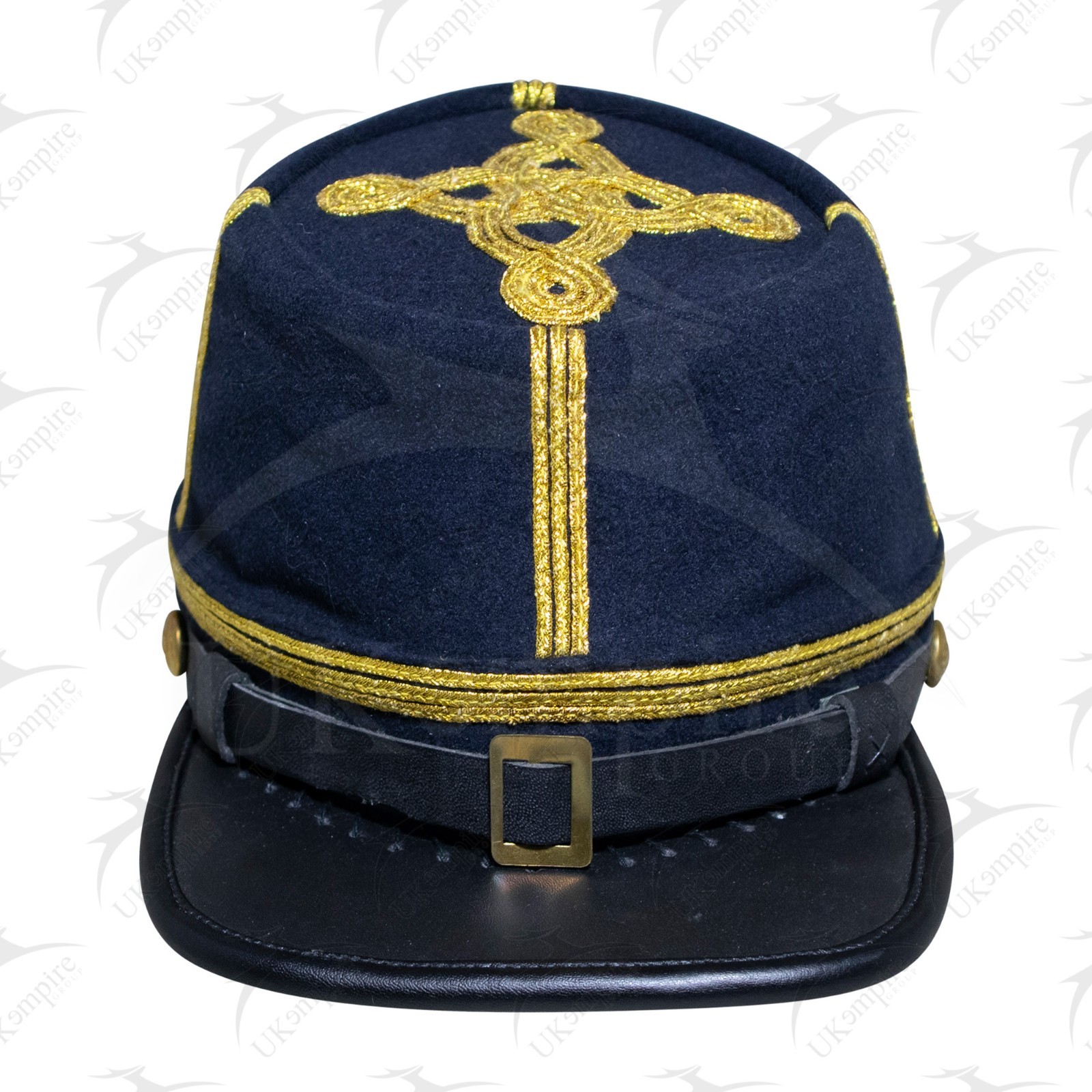 American Civil War Field Officer Union Kepi Major/Colonel – 100% Navy Blue Wool
