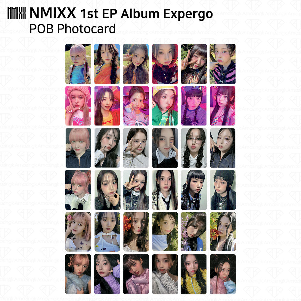 NMIXX 1st EP Album Expergo POB Photocard Aladin Apple Ktown MusicPlant SW Yes24
