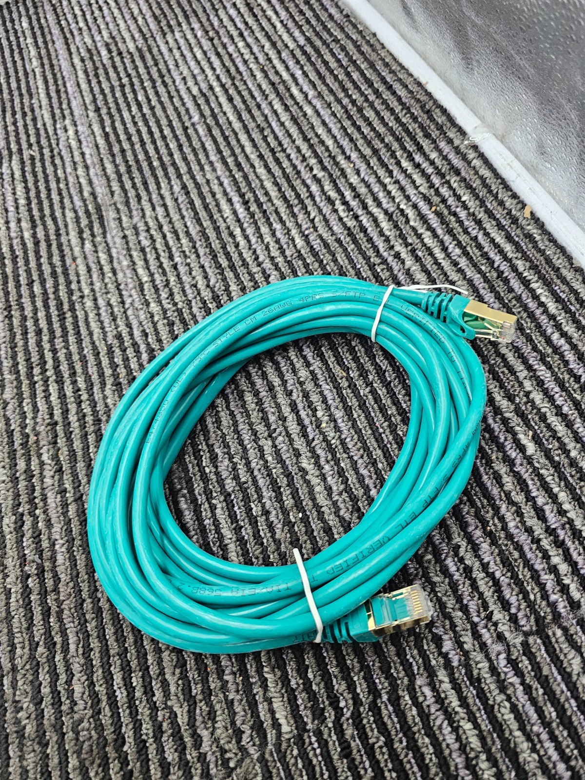 (QTY 2) Cat 7 Ethernet Cable 20 ft High-Speed Cat7 Internet & Network LAN Patch
