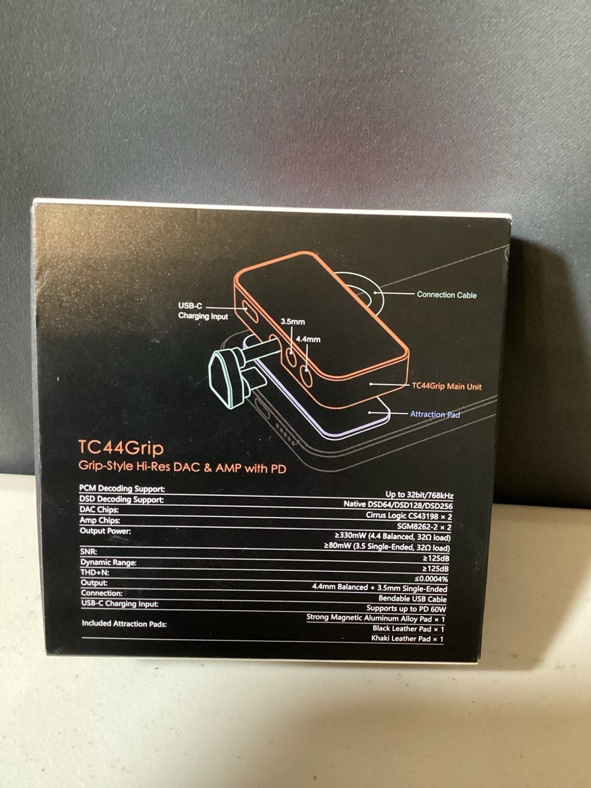 ddHiFi TC44Grip Decoding Earphone Amplifier