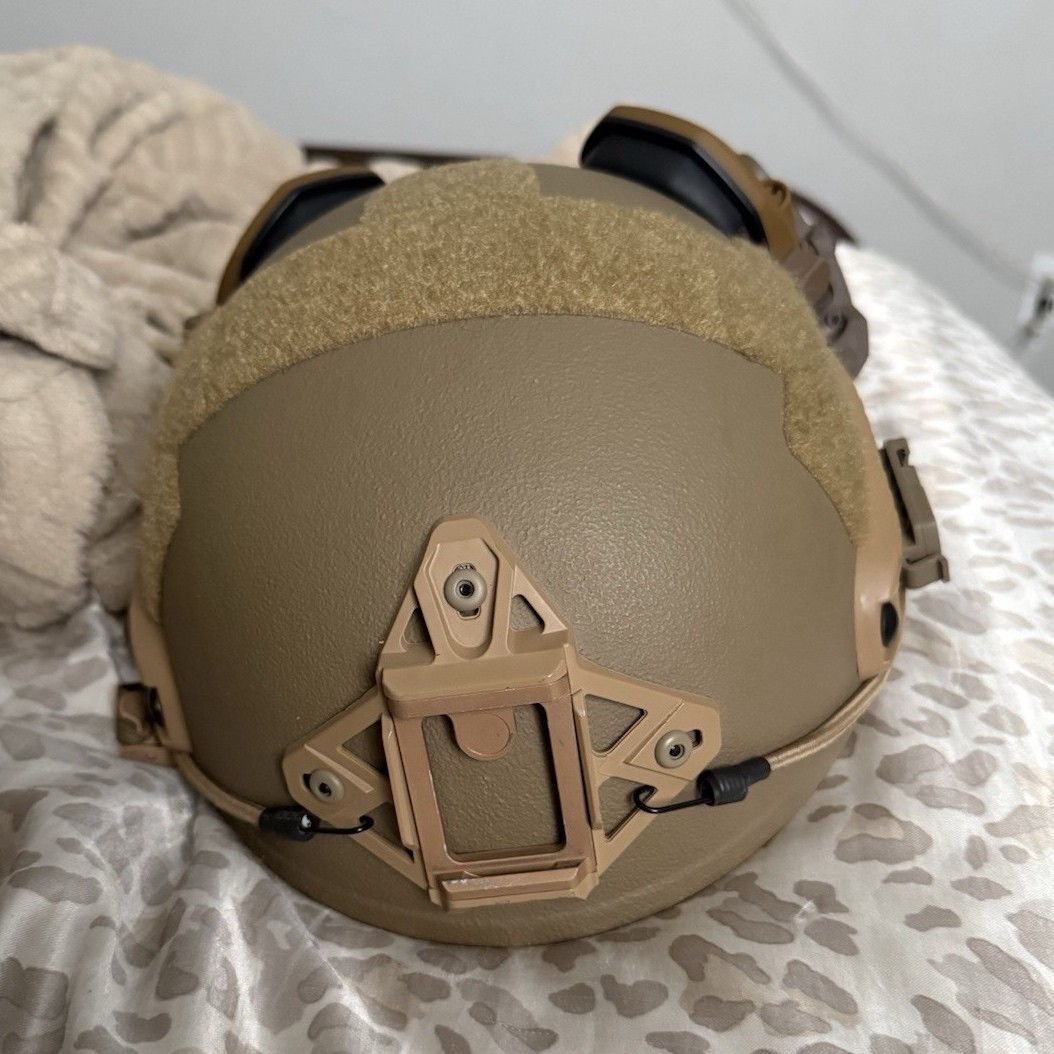 Iron Armadillo Tactical Ballistic Helmet Tan Large/X-Large IA-FRHC2-TAN-LXL