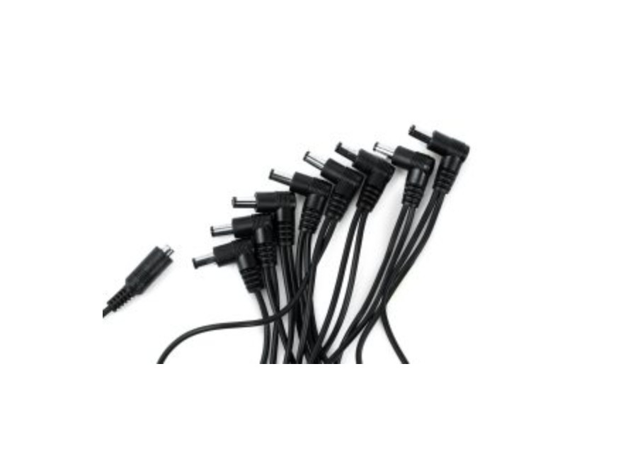 Gator Frameworks 9V DC Power Adapter and 8-Output Daisy Chain Cable Combo Pack