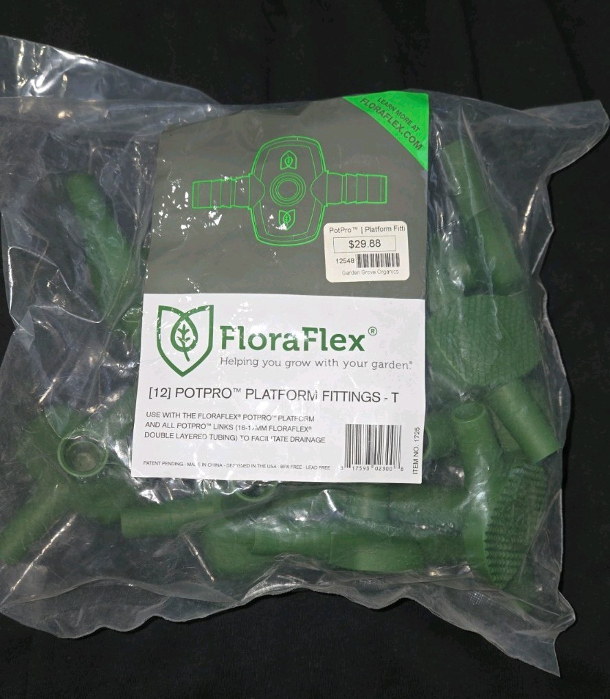 FloraFlex PotPro Platform Fittings- T  (12 PK)