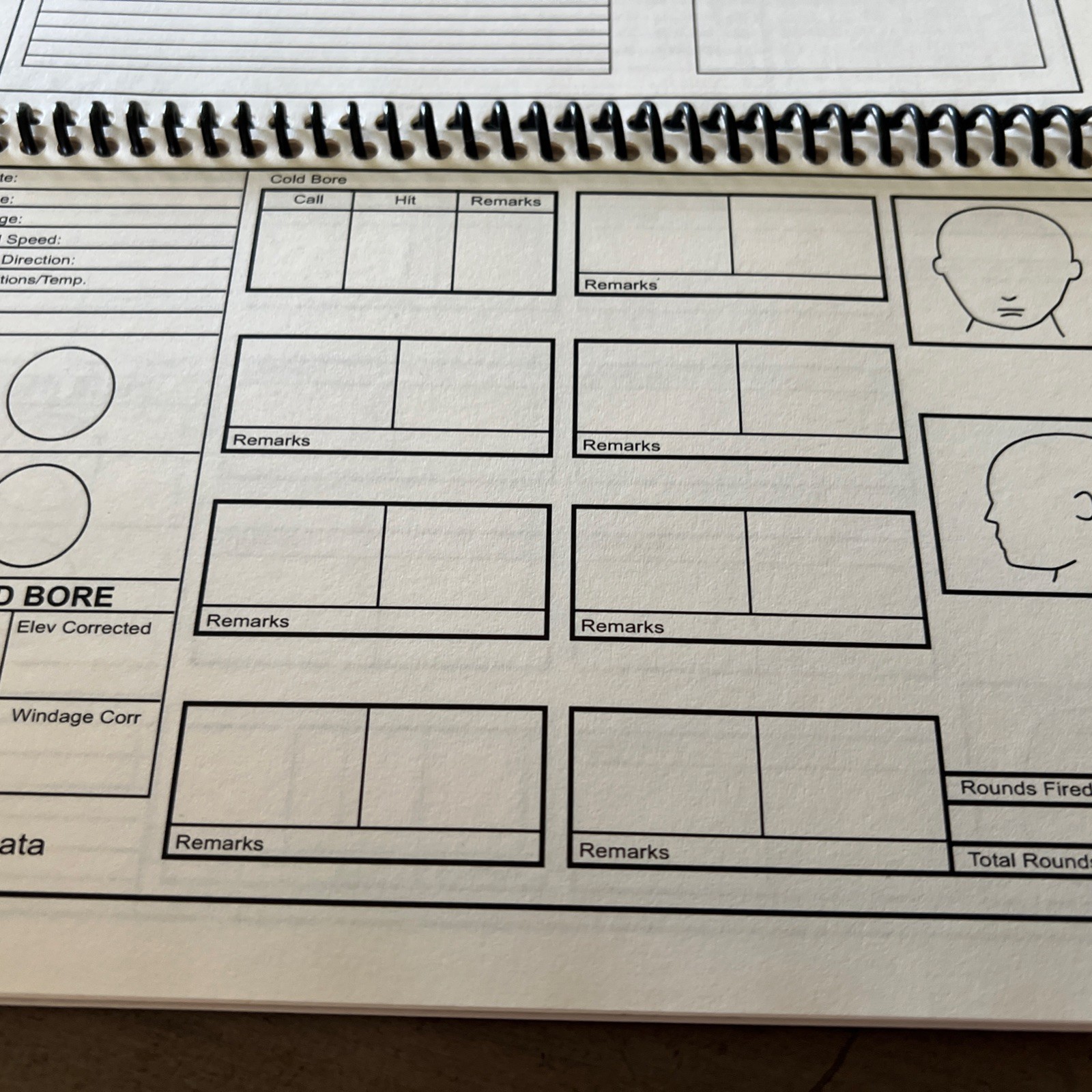 VOODOO TACTICAL Men's Marksman Data Book