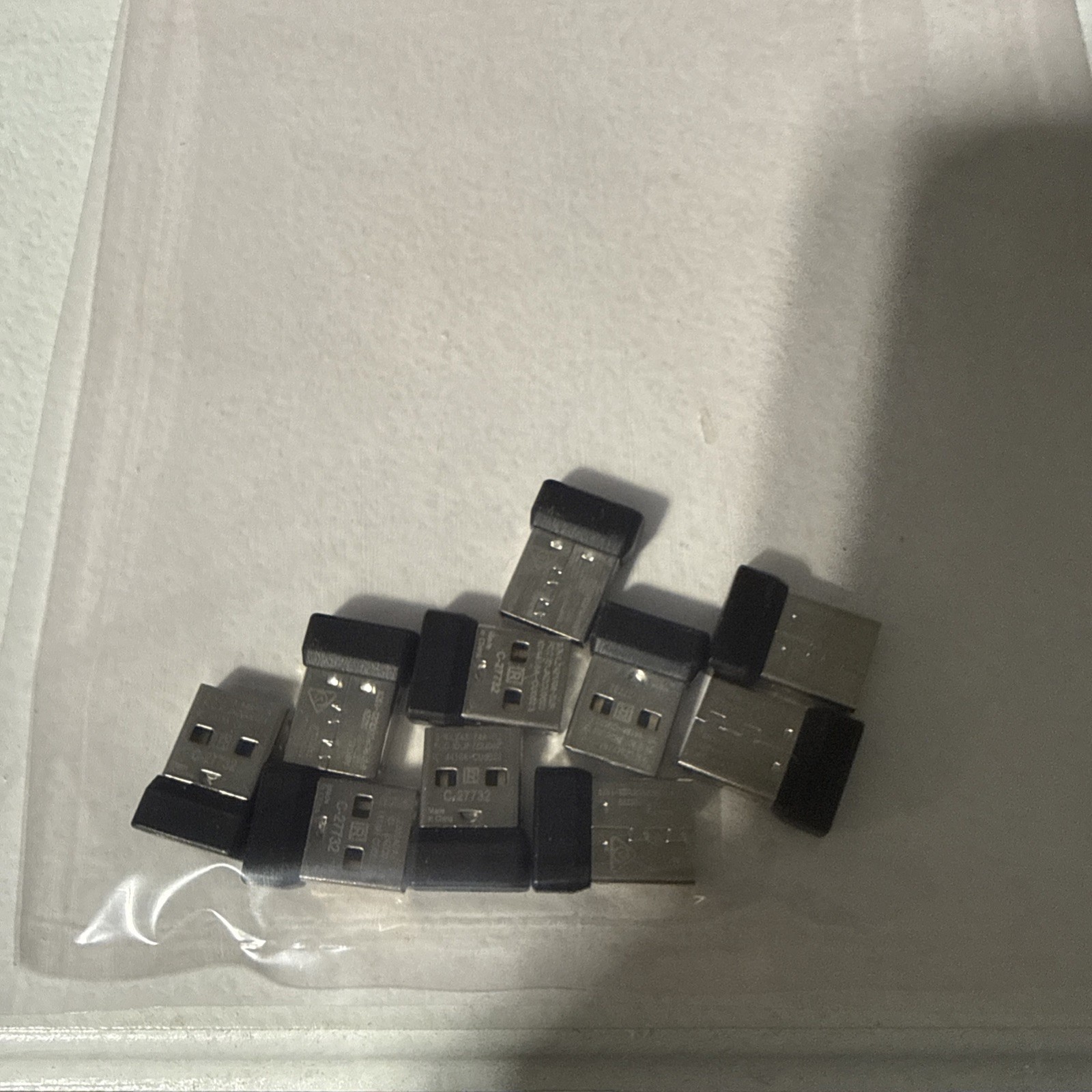 Lot of (10) Logitech USB Nano Unifying Receiver for Mouse Keyboard CU0023