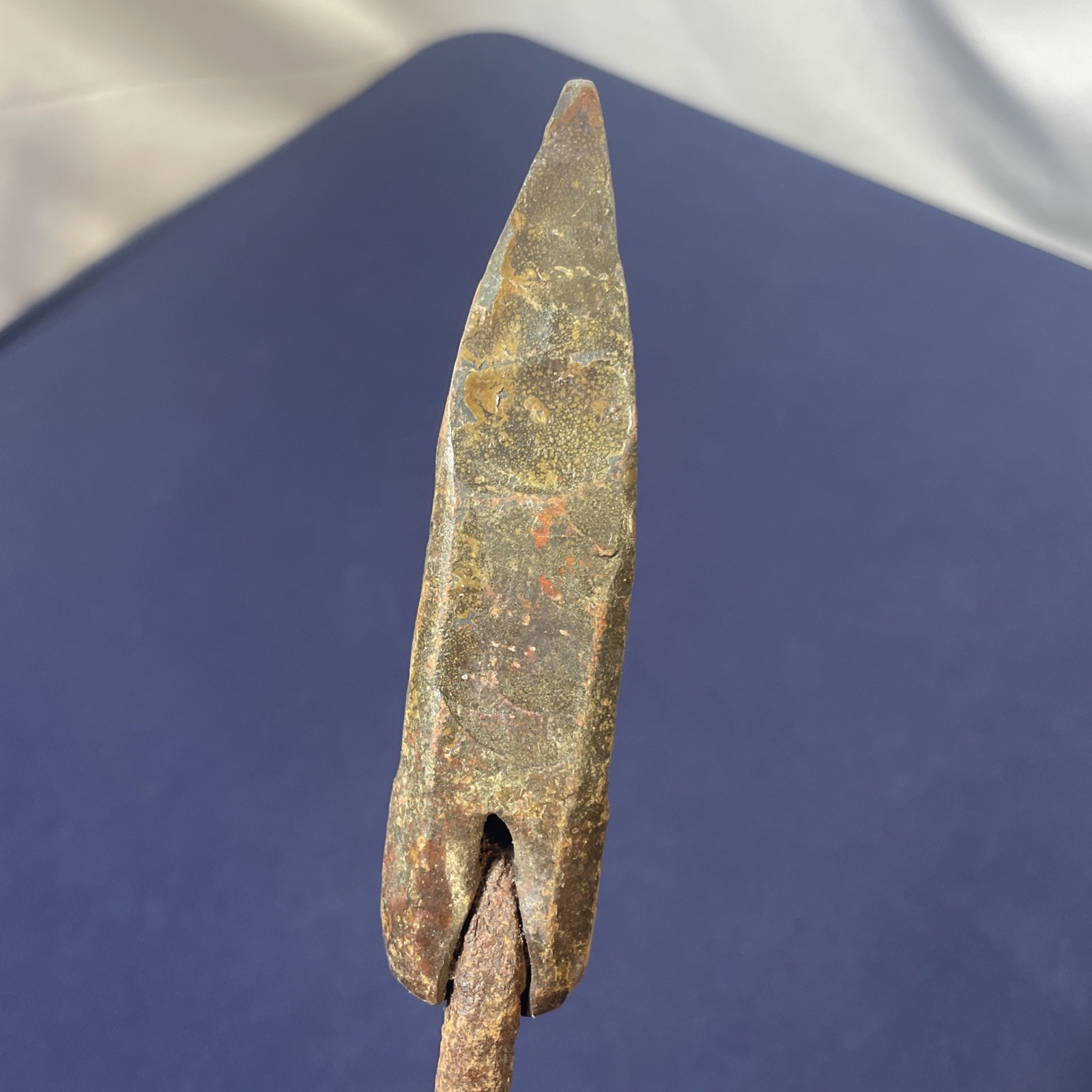 LARGE OLD ANTIQUE COPPER SOLDERING IRON