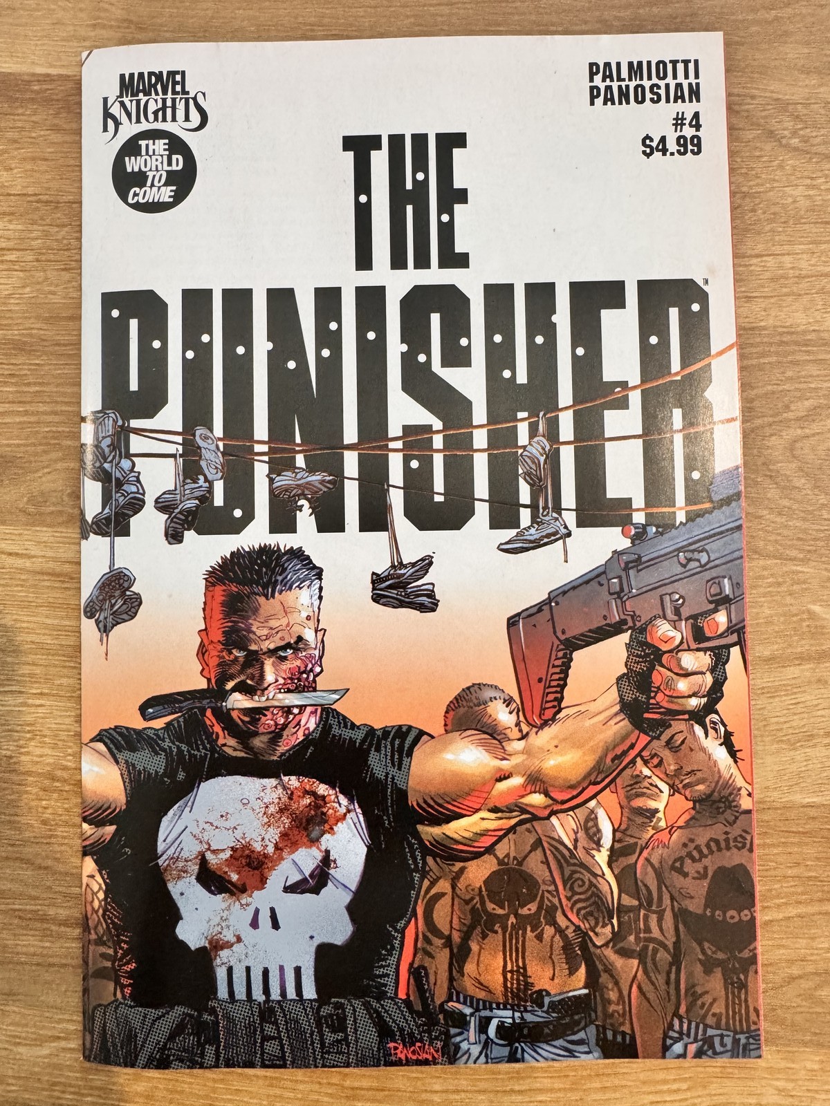 #001 - The Punisher #4 Dan Panosian