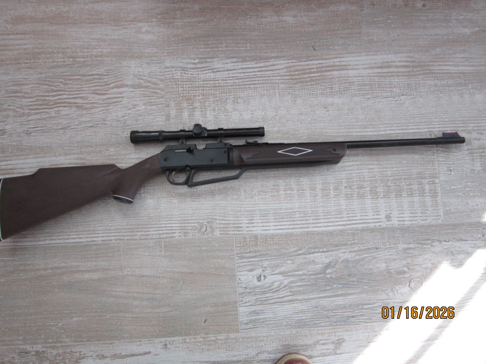 Daisy Powerline 880 Multipump .177 BB Pellet Gun w/ Scope, Rifled Barrel 800fps