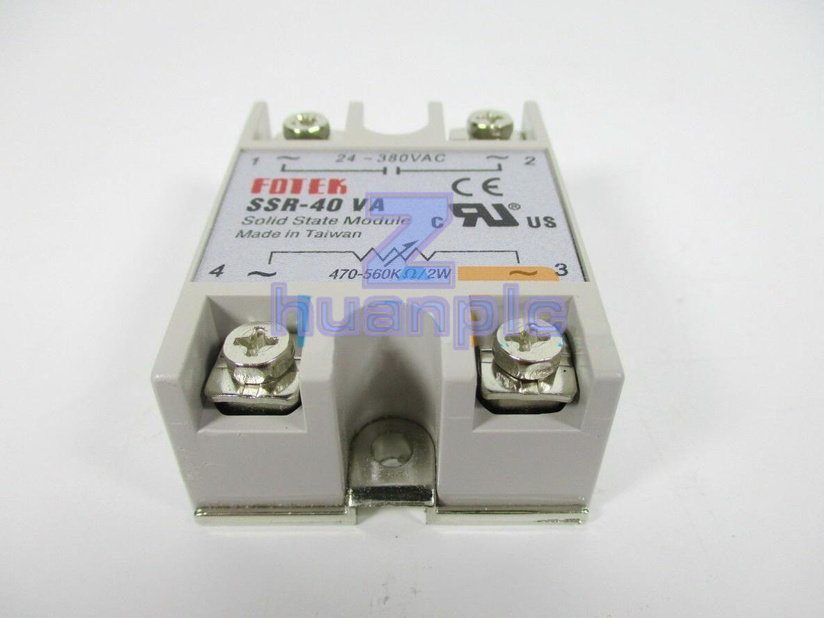 1PCS FOTEK Solid State Relay SSR-40VA AC 24-380V 40A NEW