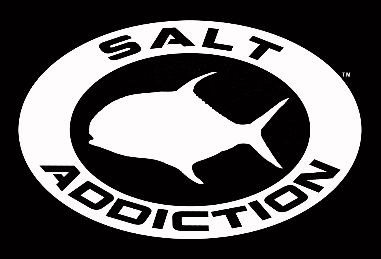 Salt Addiction Permit decal,saltwater fishing sticker,flats,reel,life,rod,ocean