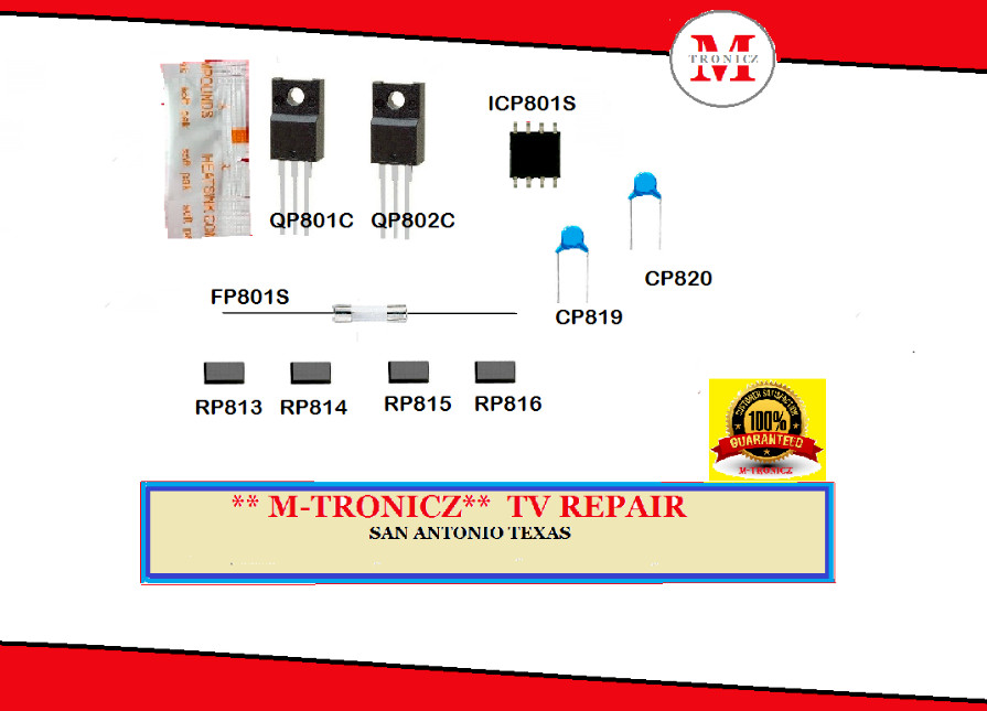 REPAIR KIT FOR SAMSUNG  POWER SUPPLY BN44-00630A   BN44-00631A