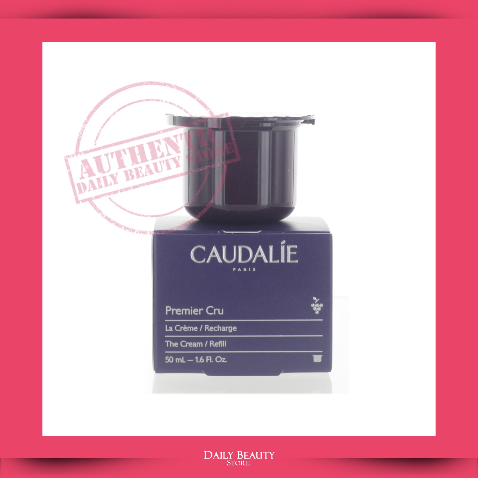 Caudalie Premier Cru The Cream Refill 50ml 1.6oz NEW FAST SHIP