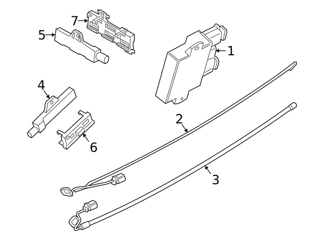 Genuine BMW Control Module 61-35-5-B32-845