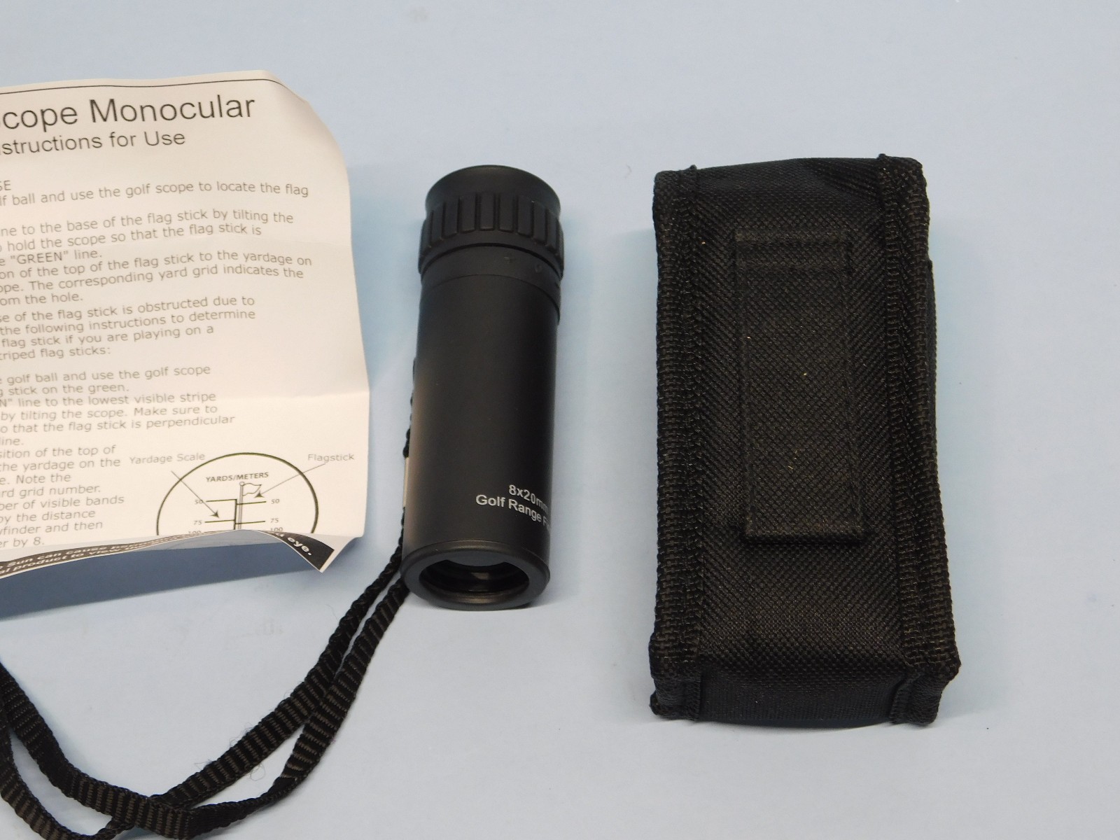 Wilson 8x20mm Golf Range Finder with Case