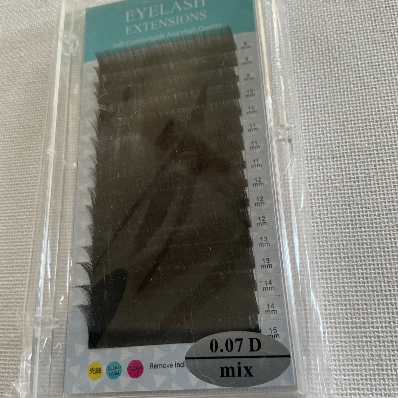 Eyelash Extensions 0.07 D Mix Soft Comfortable High Quality Fake Lashes