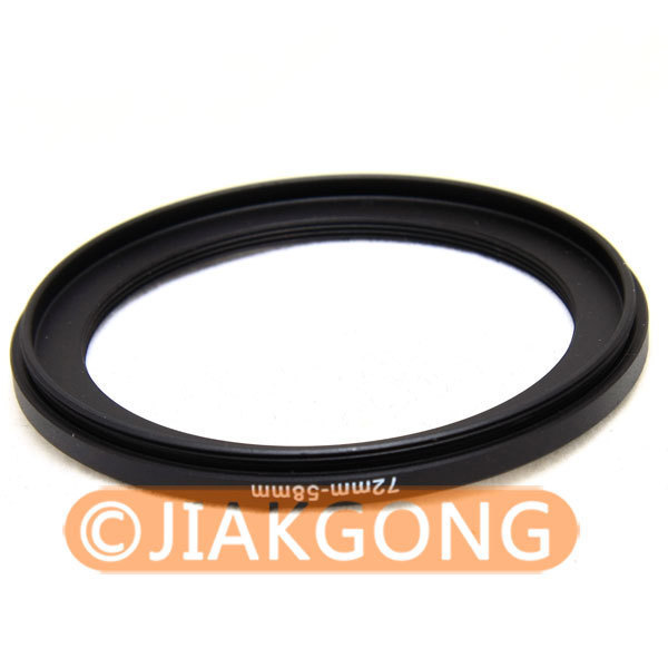 72mm-58mm 72-58 Step Down Filter Ring Stepping Adapter