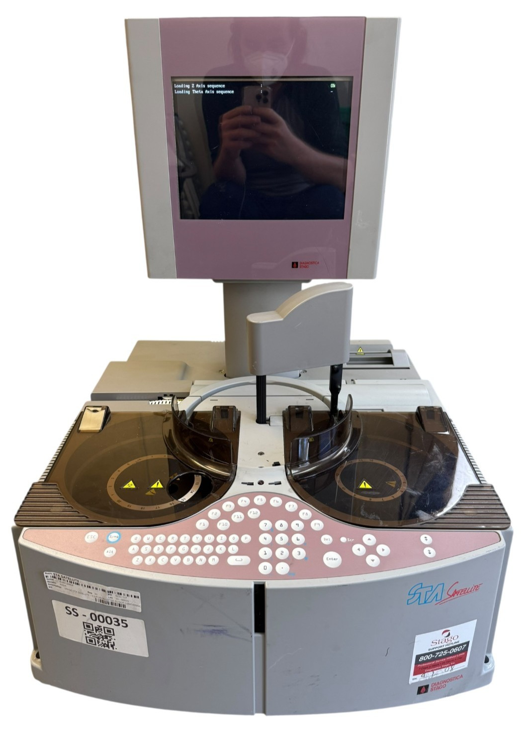 Diagnostica Stago S.A.S Inc. STA Satellite Coagulation Analyzer SS-00035