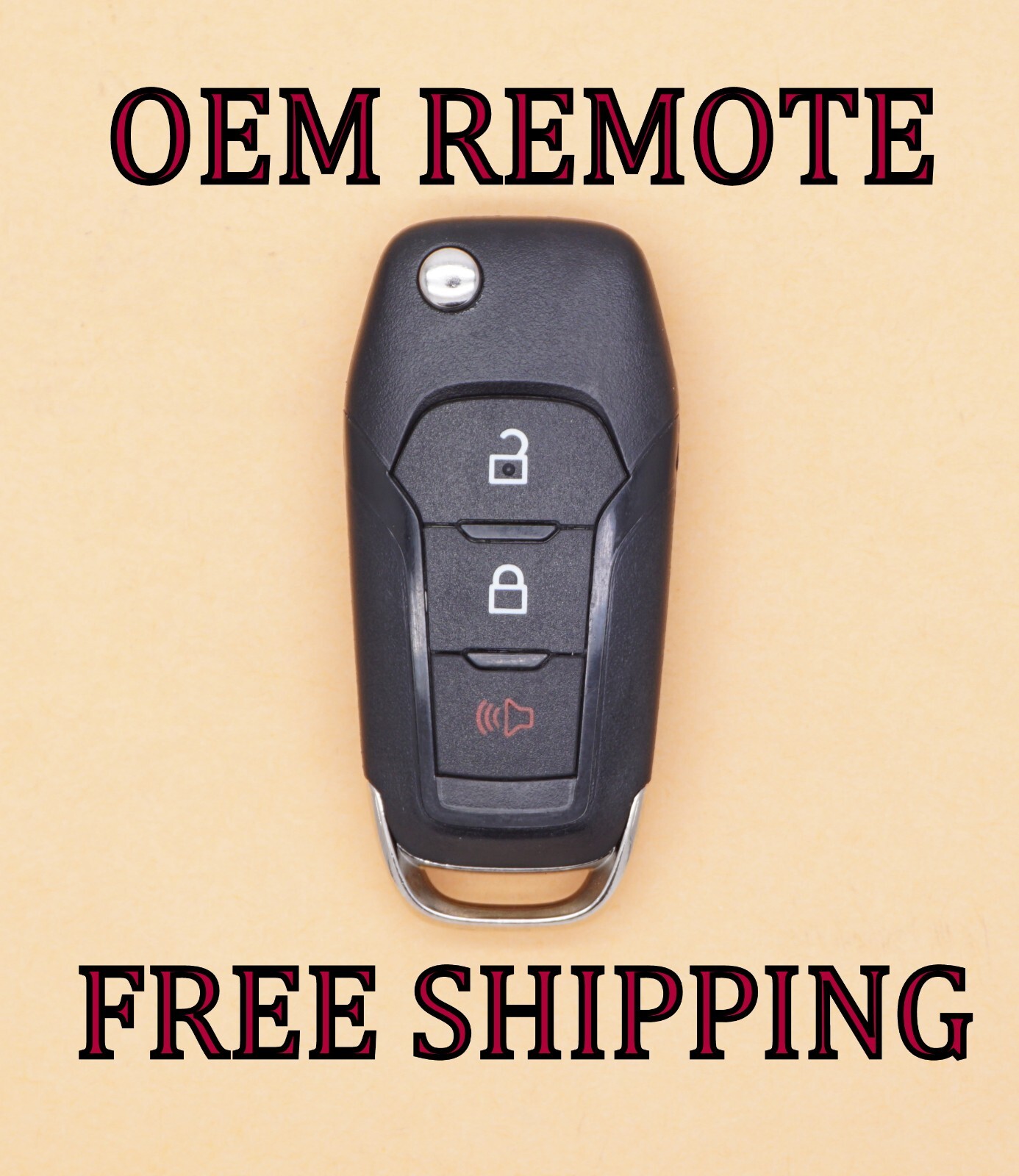 OEM 2025 FORD RANGER MAVERICK 3B FLIP STYLE KEYLESS REMOTE FOB 164-R8334 434MHZ