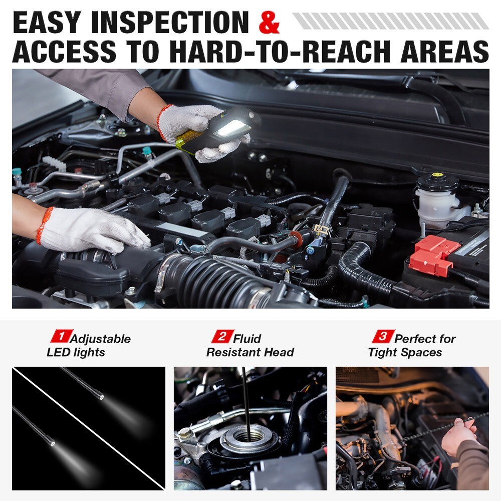 Launch Tech VSP-600 Inspection Camera Videoscope Borescope 5mm USB View&Capture*