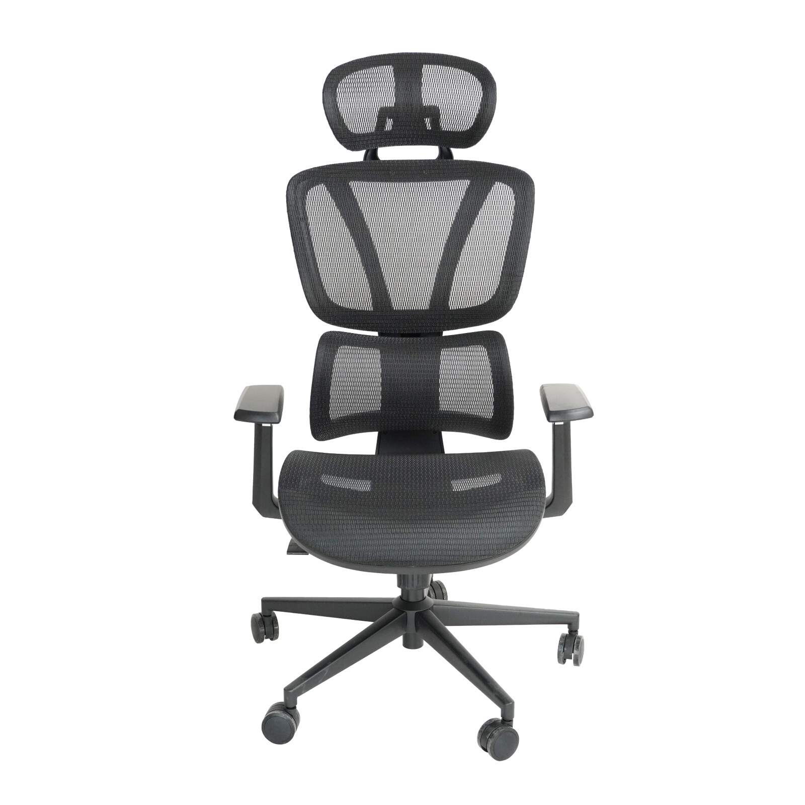 Ergonomic Mesh Office Chair, Adjustable Lumbar High Back Desk Chair 3D Headrest