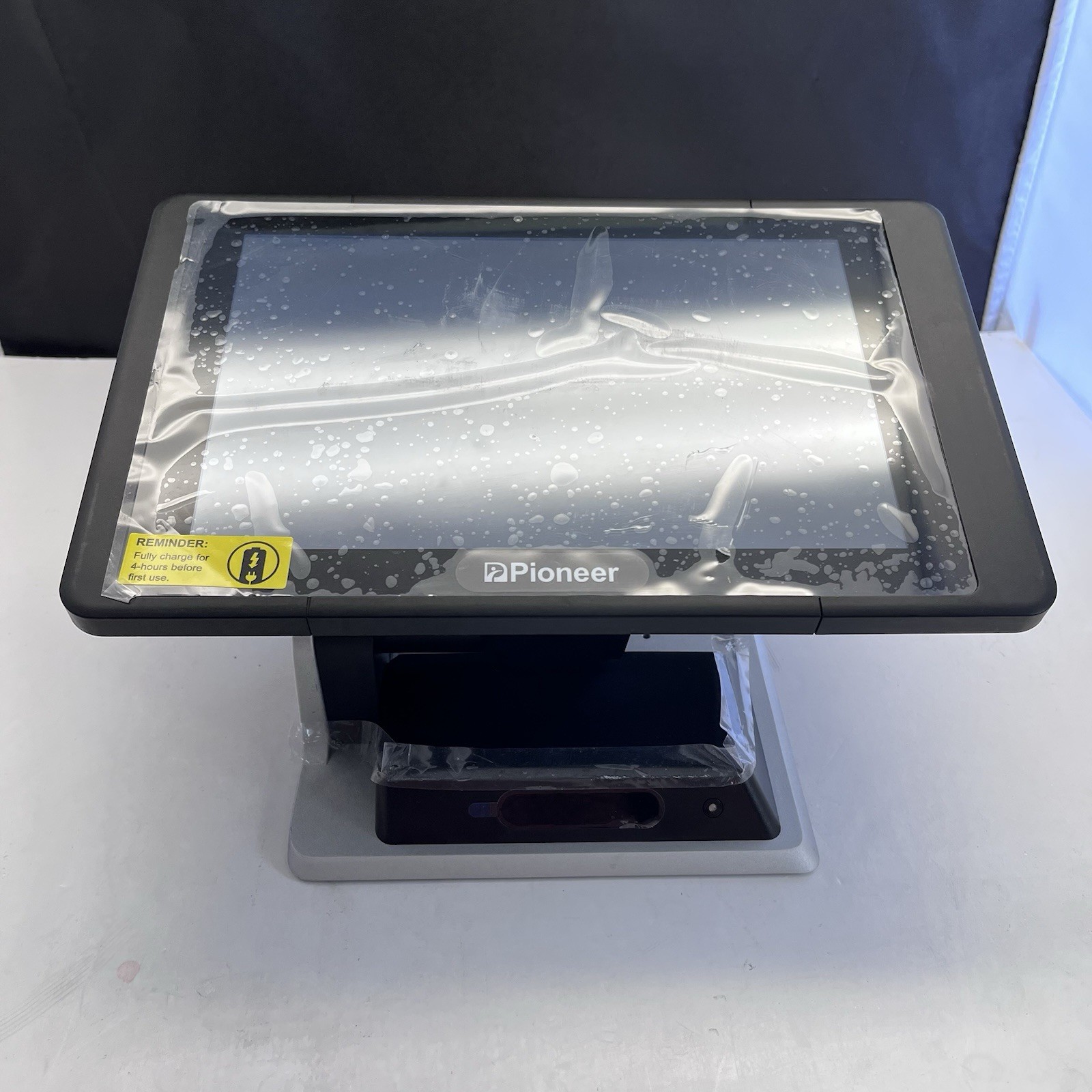 Pioneer DASH10EB 10.1" mPOS Windows Tablet With Stand Sold As Is B4