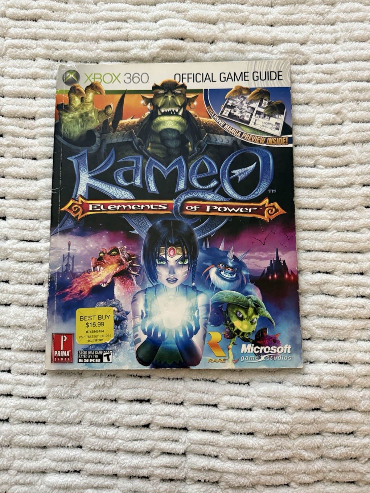 Kameo: Elements of Power Official Strategy Guide Prima 2005 for Xbox 360