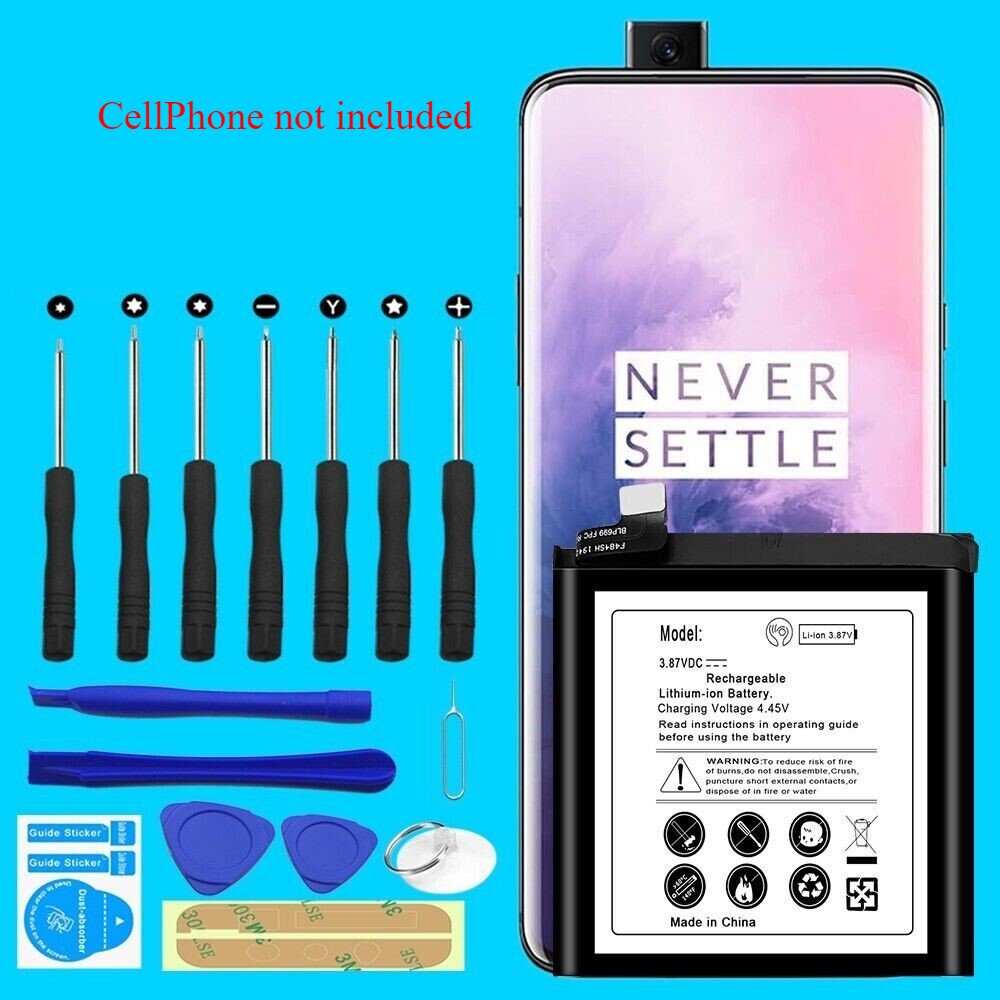 Upgraded 4920mAh Internal Replaceable Battery f 1+ OnePlus 7 Pro T-Mobile