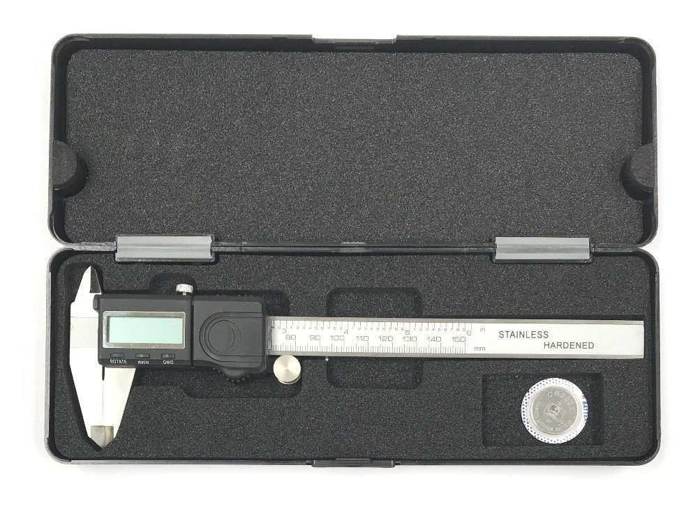 6"/150MM FLIP OVER LCD ELECTRONIC CALIPER (4100-3216)
