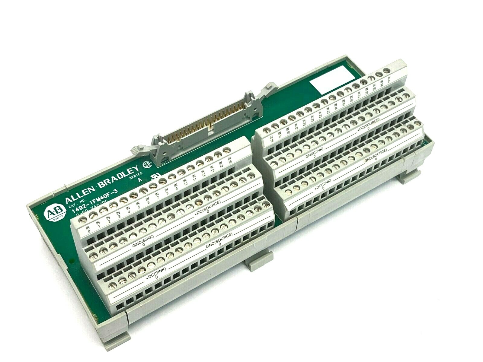 Allen Bradley 1492-IFM40F-3 Ser A Digital Interface Module 0-60VAC/DC