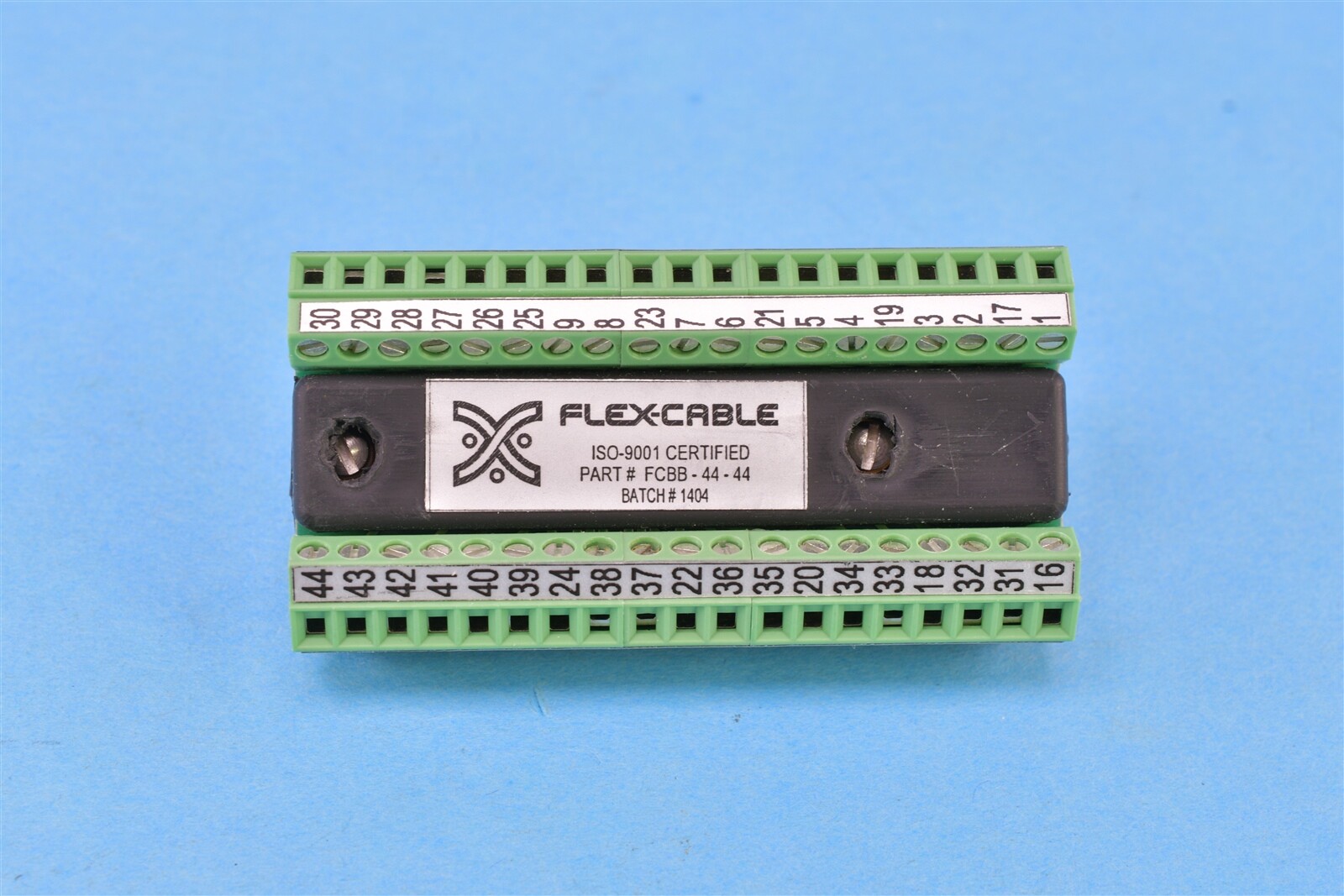 FlexCable Breakout Board 30VDC 5AMPS 30-16AWG FCBB-44-44