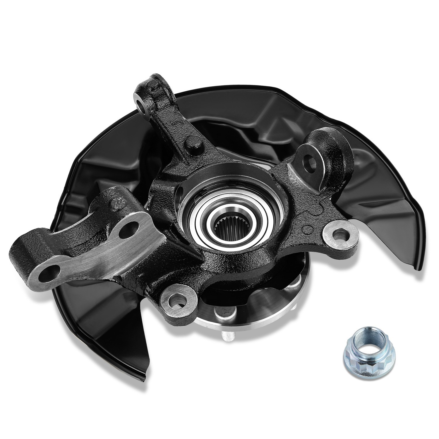Fit 03-08 Toyota Corolla Front Right Side Loaded Wheel Bearing Knuckle Assembly