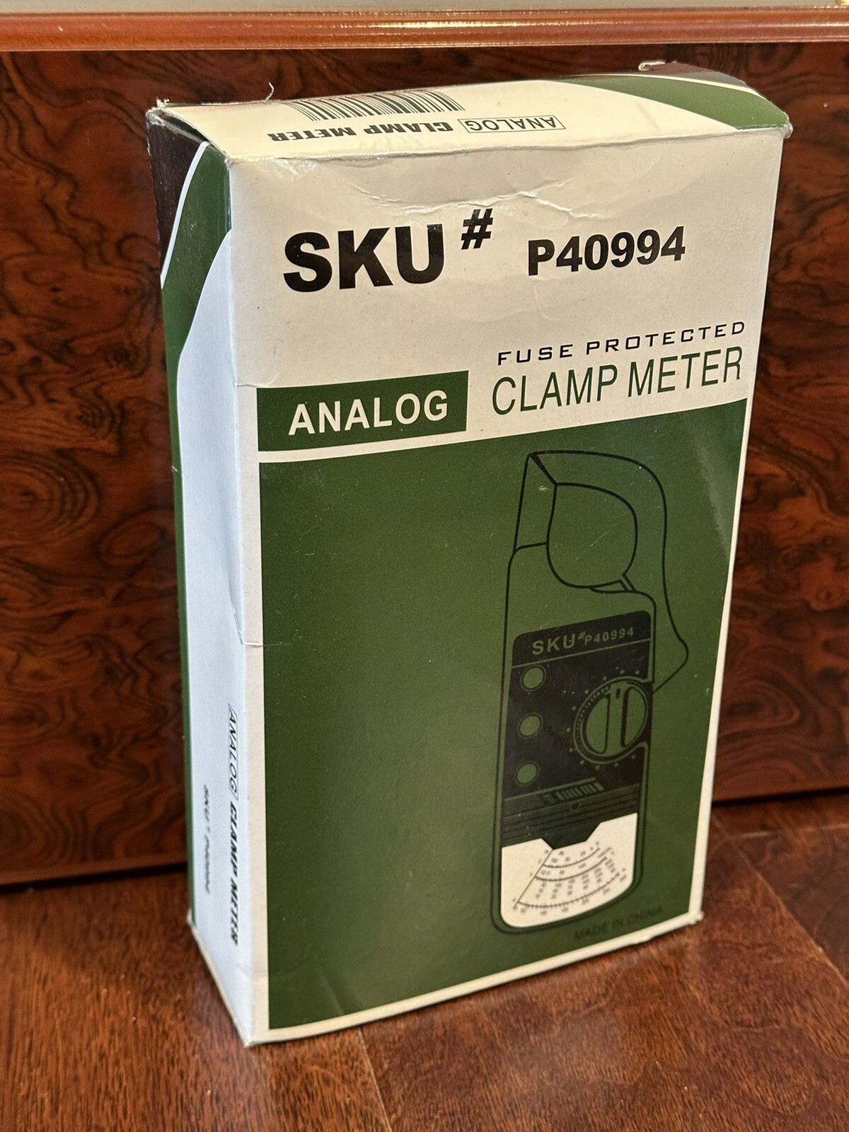 Analog Fuse - Protected Clamp - Meter Sku P40994 - New
