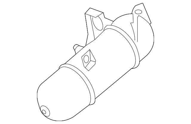 Genuine BMW Vacuum Tank 37-20-6-861-937