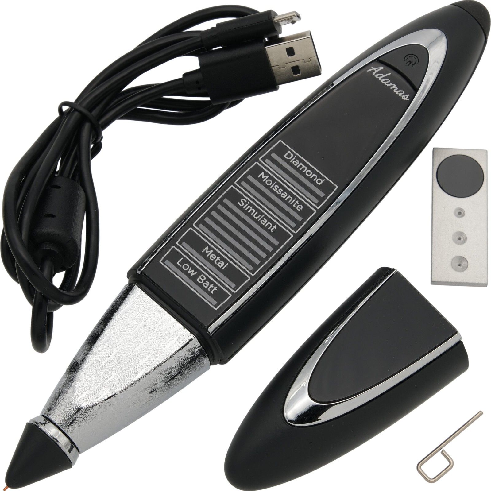 Presidium Adamas Diamond and Moissanite Tester Authenticating Diamonds