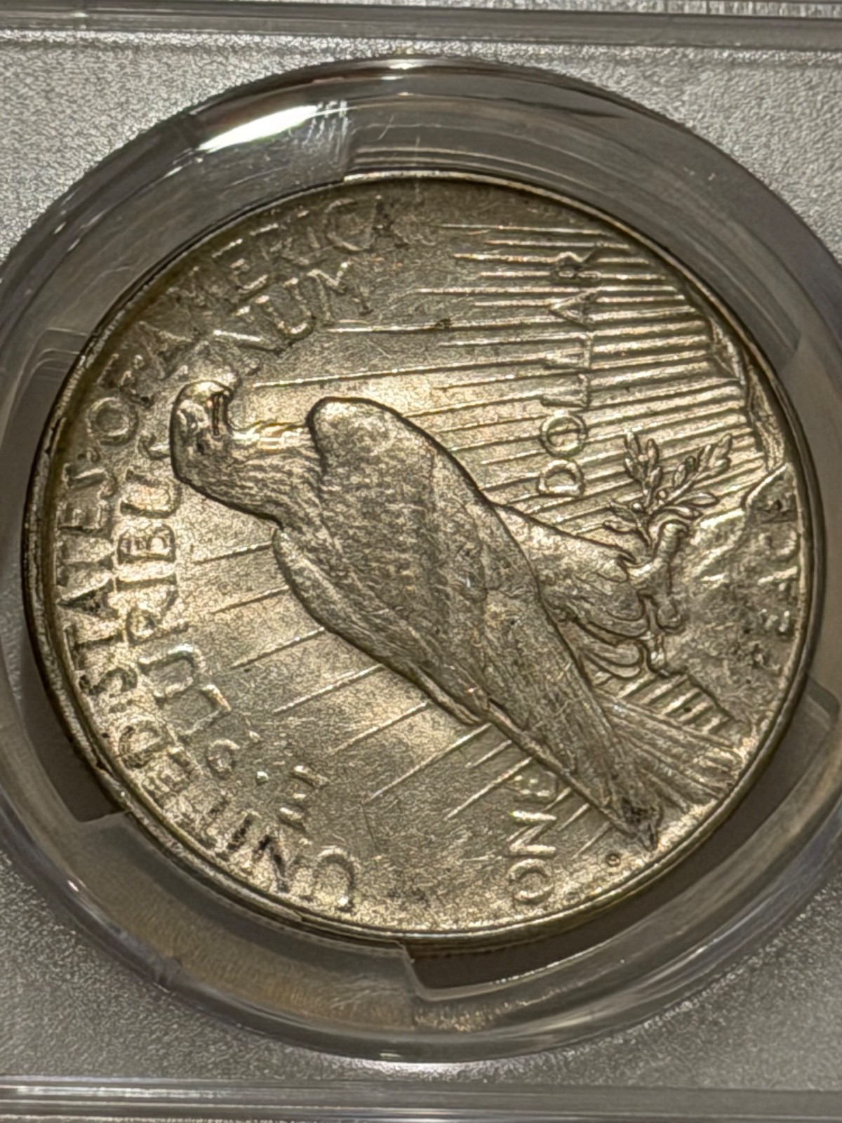 1923 D Peace Silver Dollar PCGS AU55 Better Date Peace