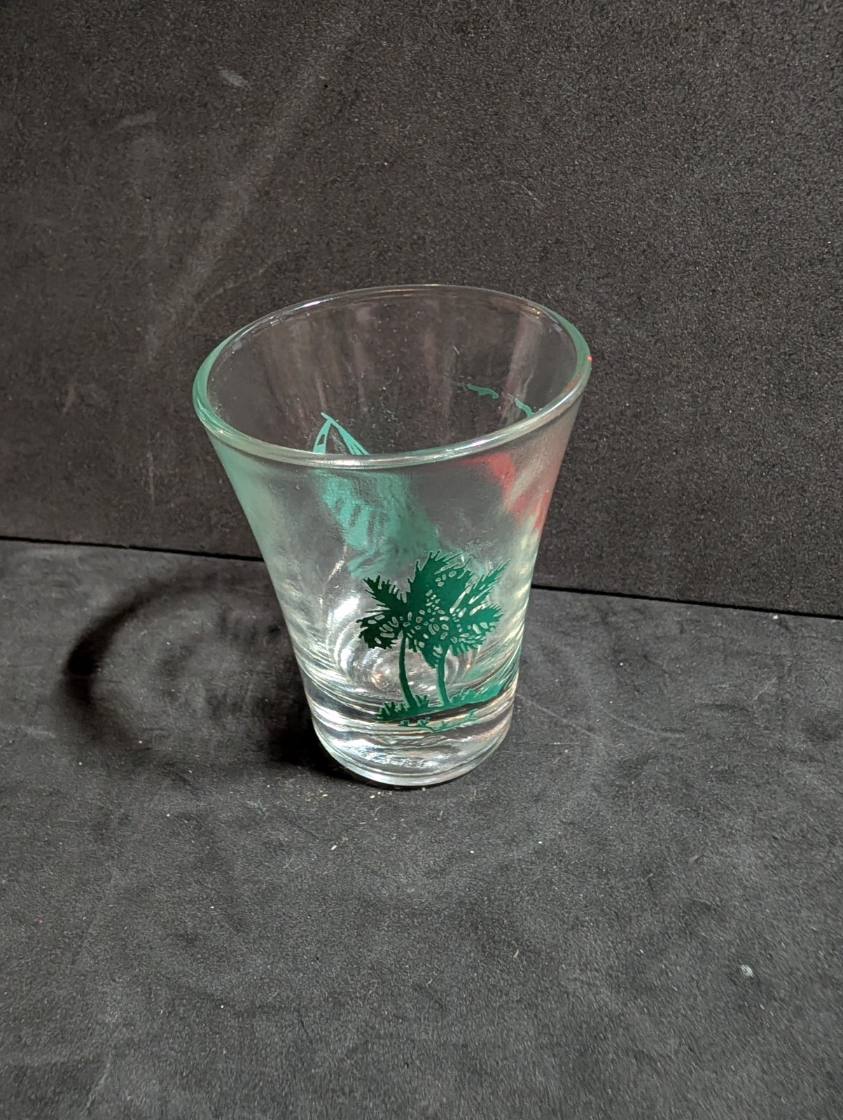 ANTIGUA WEST INDIES SOUVENIER SHOT GLASS NICE!