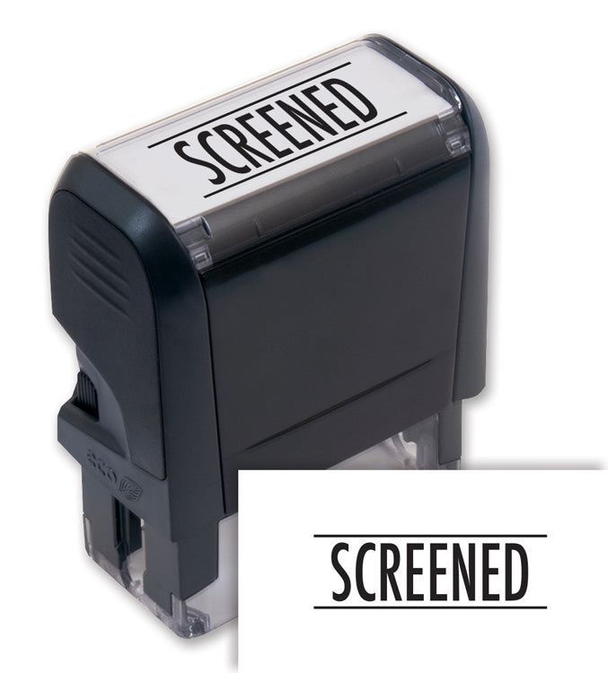 103062 Self-Inking Screened Stamp 1 11/16 x 9/16"