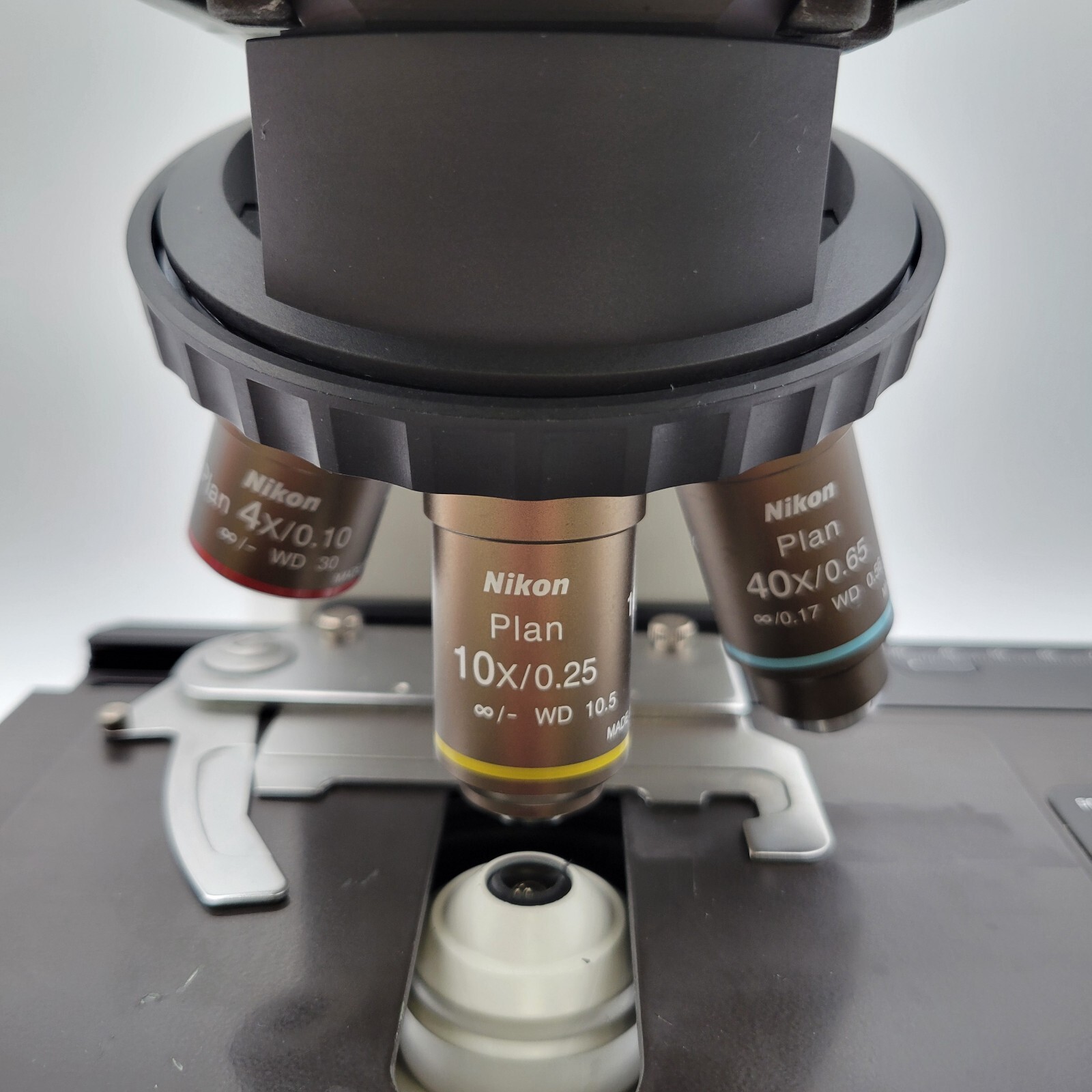 Nikon Microscope Eclipse Ci-L LED with 100x Objective and Tilting Binocular Head