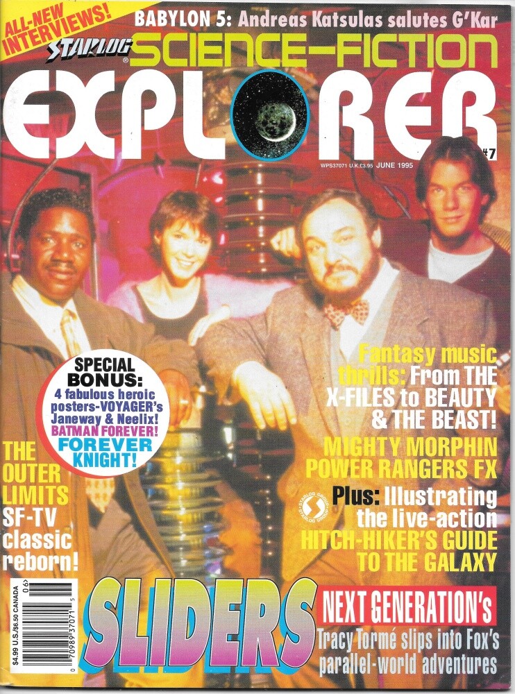 Starlog Science-Fiction Explorer Magazine #7 Sliders Cover 1995 UNREAD VERY FN-