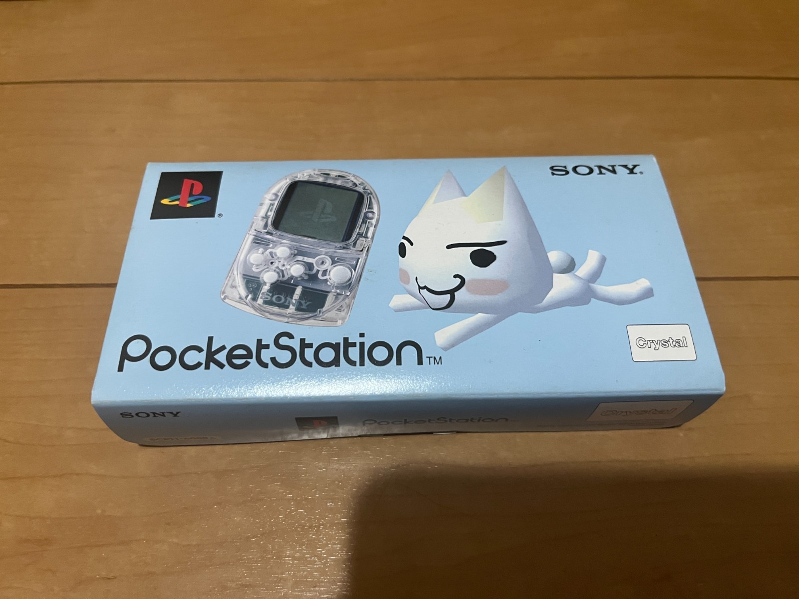 Sony PocketStation PlayStation PS Crystal SCPH-4000 BOX & Manual Japan Toro