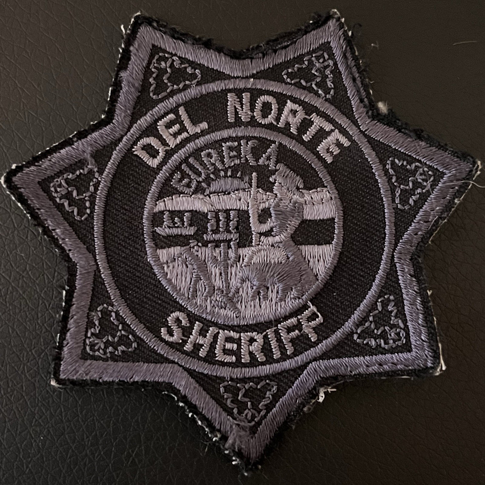 Del Norte County California Sheriff Subdued Patch