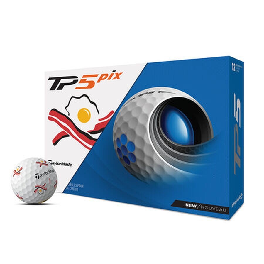 New Taylormade Bacon and Eggs Breakfast TP5 PIX Limited Edition (BULK PACKAGING)