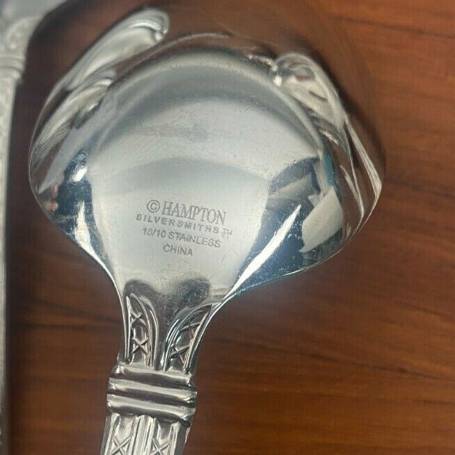 Hampton Silversmiths * NOBILITY Glossy Stainless Flatware CHOICE - CHOOSE (105)