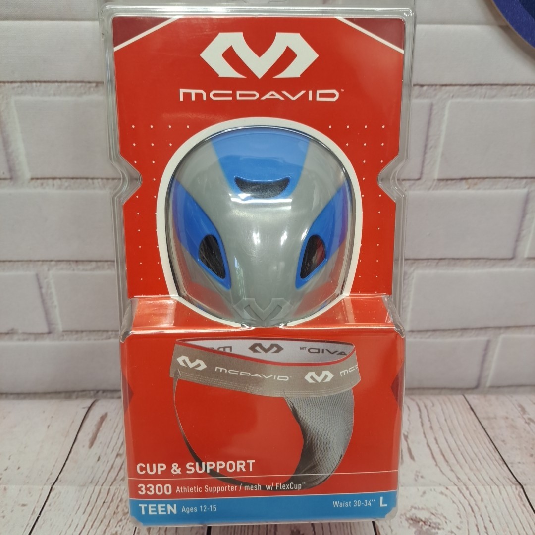 McDavid Cup And Supporter/ Mesh W/ Flex Cup 3300 Teen Large 30-34” (12-15yrs)