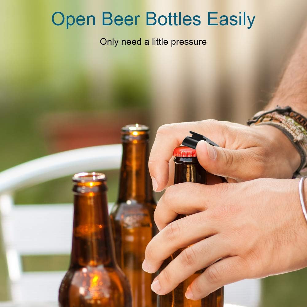 6PCS Colorful Key Chain Beer Bottle Openers for Bar and Home, 6 Color | Small...