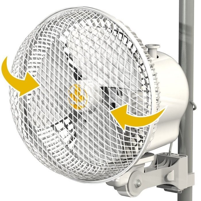 Secret Jardin Monkey Pole Fan 20W Oscillating Fan For Tents