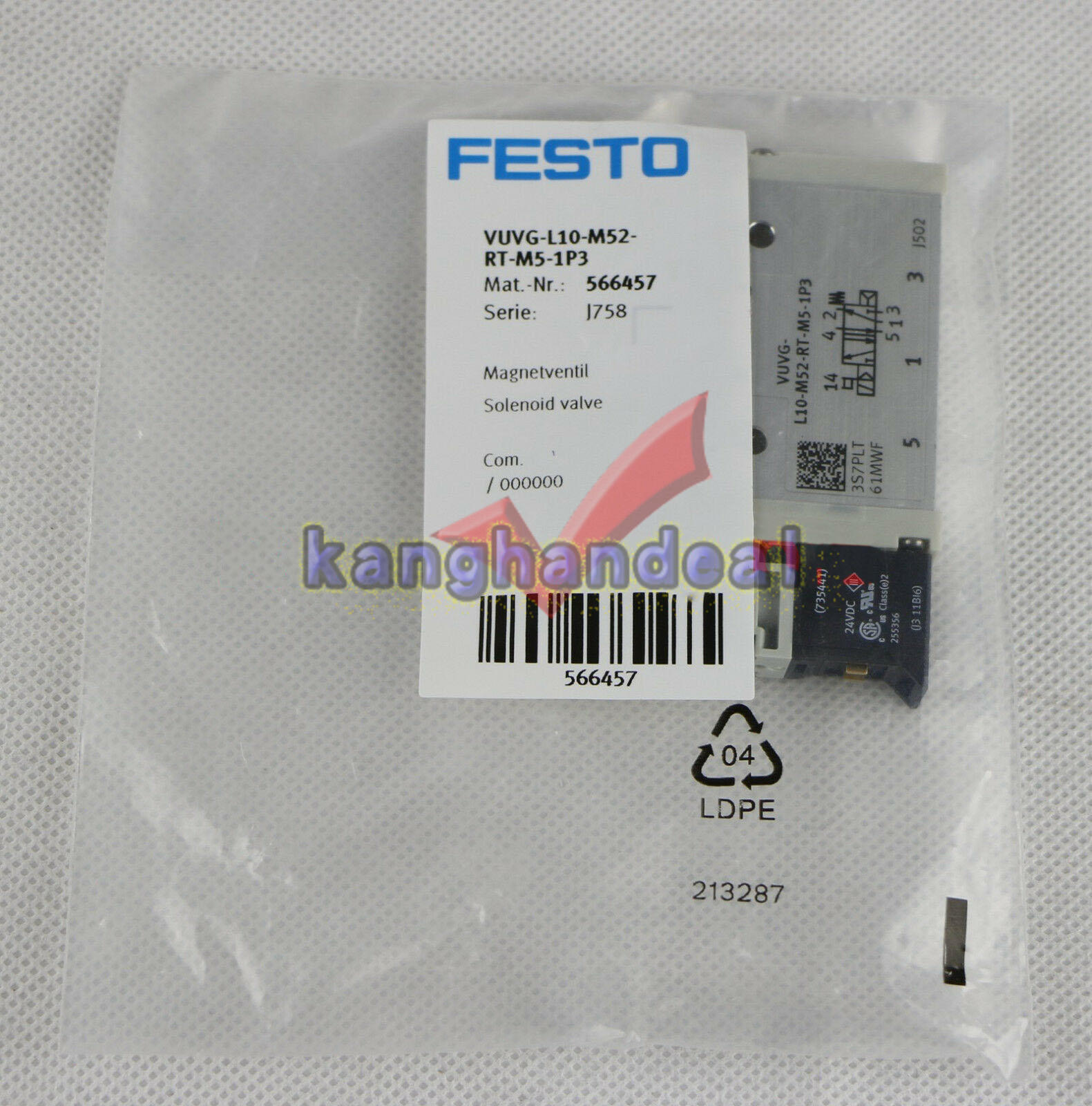 1PC New FESTO VUVG-L10-M52-RT-M5-1P3 566457