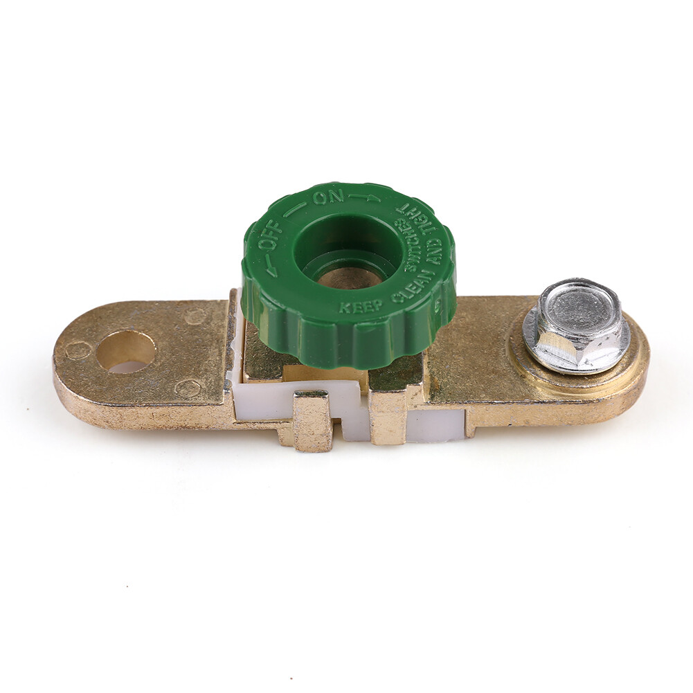 2X Battery Link Terminal Quick Cut-off Disconnect Kill Shut Switch Side Post