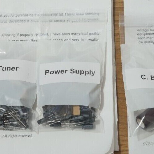 Pioneer SX-780 Power Supply capacitor upgrade refresh transistor kit